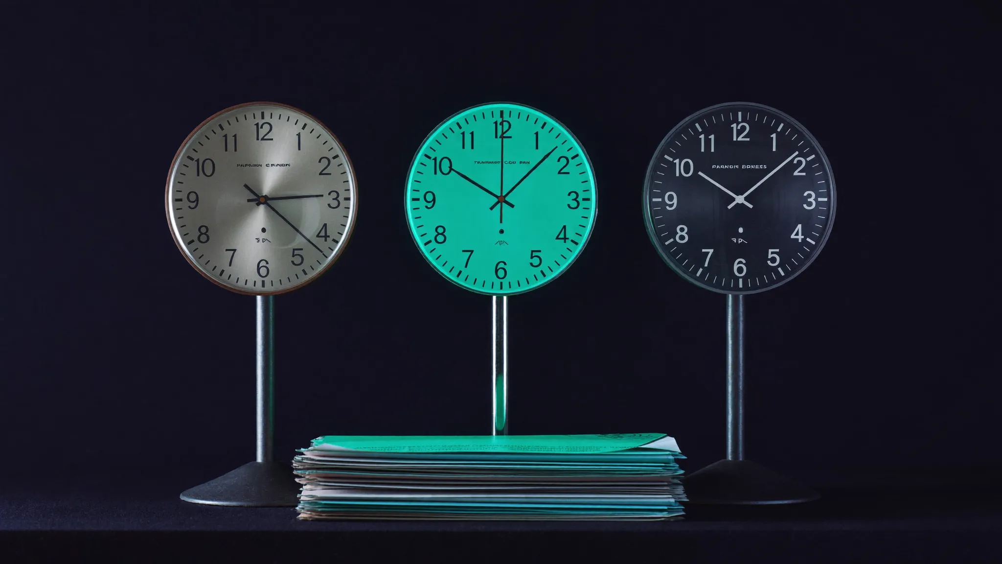 Tre orologi, tre fornitori: vendere servizi HR e paghe